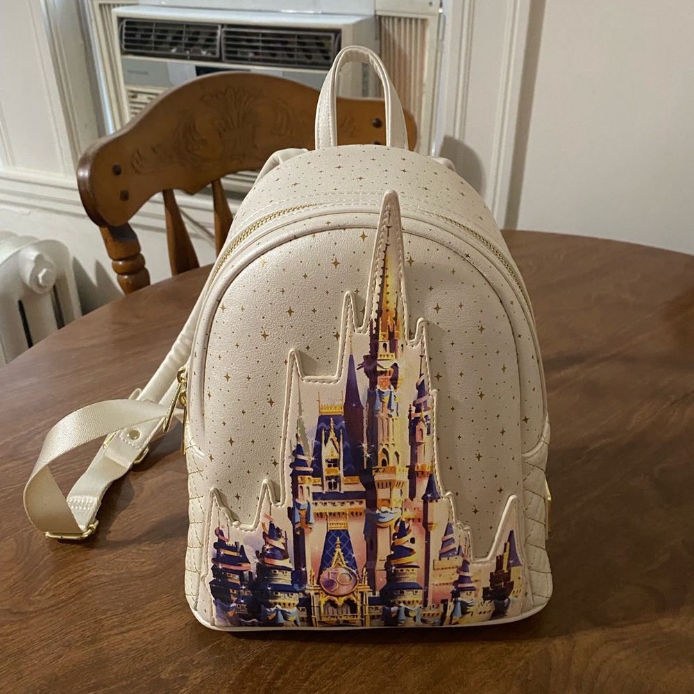 Loungefly Disney Paris 50th Anniversary Mini Backpack Gem